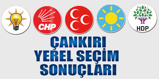 Çankırı yerel seçim sonuçları 2019 | Çankırı ilçeleri yerel seçim oy oranları