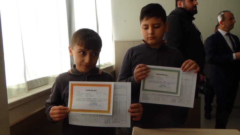 Çankırı’da 28 bin 172 öğrenci karne heyecanı yaşadı 