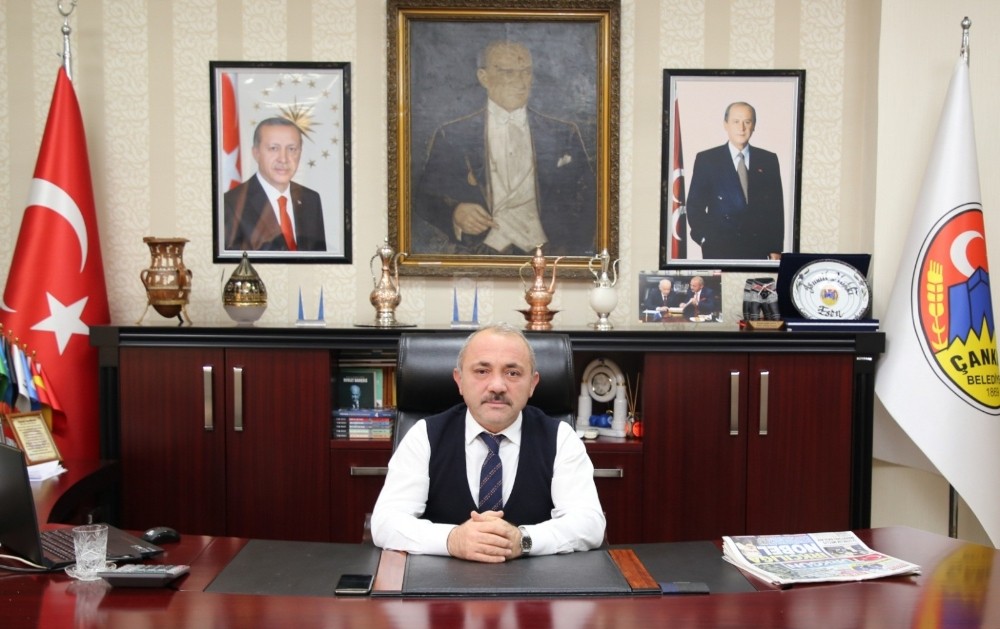 Çankırı’da ilk bağış Belediye Başkanından 