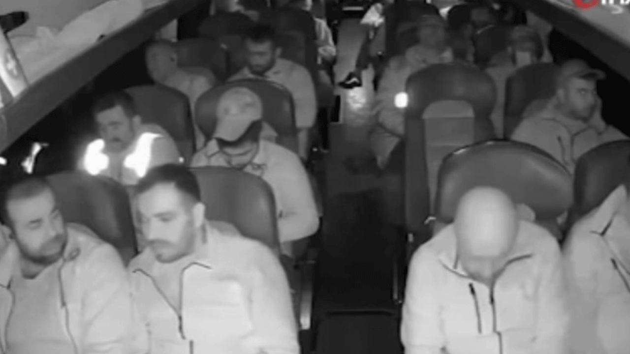 Çankırı'da işçilerin yaralandığı kazanın görüntüleri ortaya çıktı!