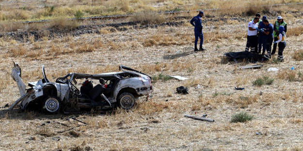 Çankırı'da korkunç kaza! Feci şekilde can verdi