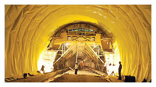 Cankurtaran Tüneli sona yaklaşıyor