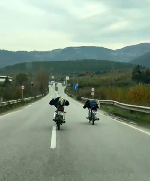 Ölümle böyle dans ettiler! Yazık!