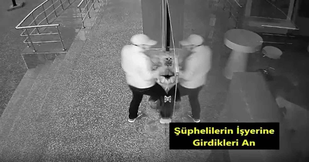 Canlarını hiçe sayıp hırsızlık yaptılar 