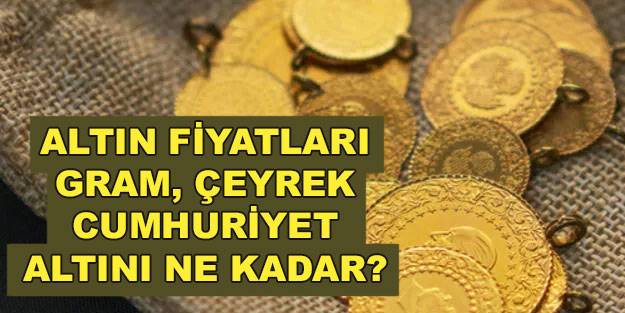 Canlı altın fiyatları: Gram altın, çeyrek altın, cumhuriyet altını, yarım altın güncel fiyatları bugün 22 Mart Salı!