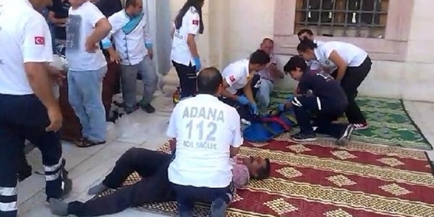 Canlı bomba alarmı! Cami boşaltıldı