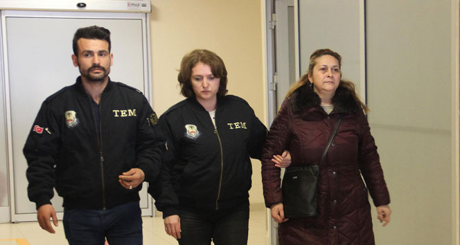 Canlı bomba paylaşımı yapan kadın gözaltında