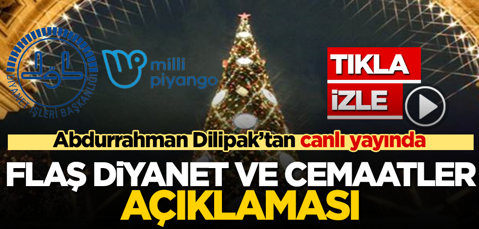 CANLI YAYIN! Dilipak’tan canlı yayında Diyanet ve yılbaşı kutlamalarına ilişkin flaş açıklamalar