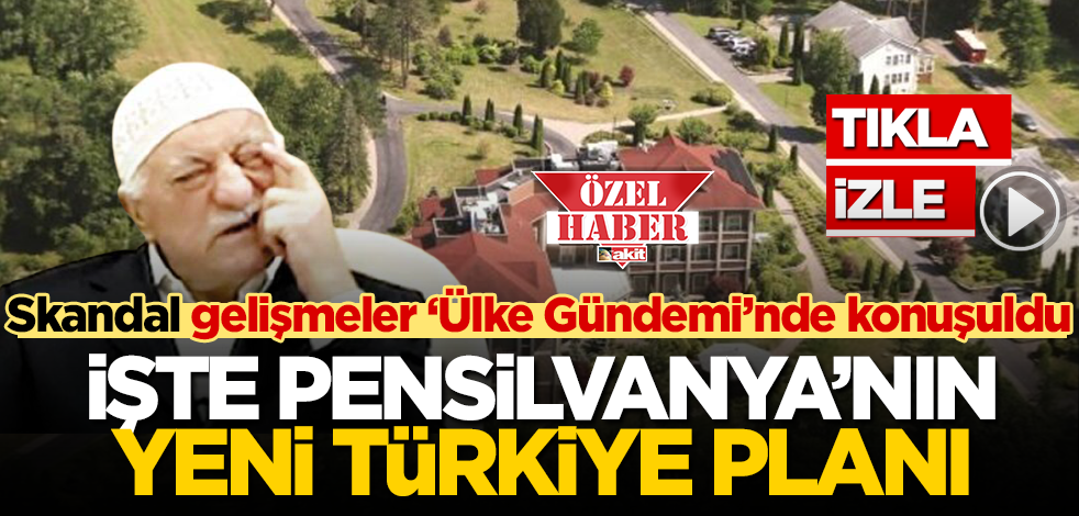 CANLI YAYIN! FETÖ, Biden’ın desteğiyle Türkiye ile barışmak mı istiyor? İşte skandal gelişmeler…