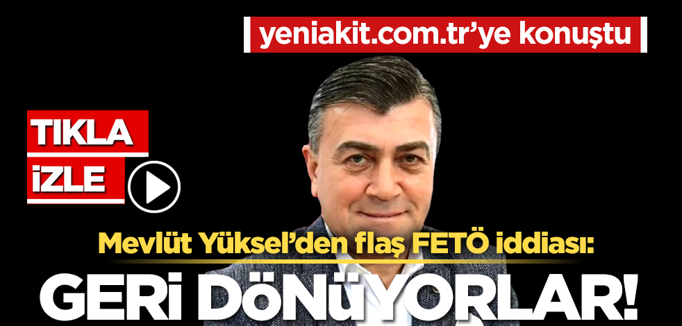 CANLI YAYIN! O isimden canlı yayında flaş FETÖ iddiası: FETÖ, Türkiye’de geri dönüyor!