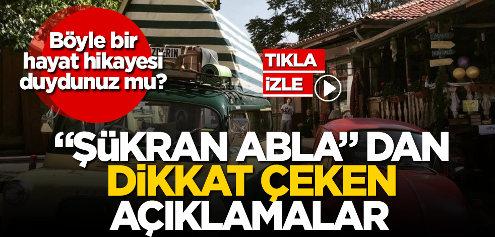 CANLI YAYIN! O tarihi mekanın sahibi “Şükran Abla”dan canlı yayında dikkat çeken açıklamalar