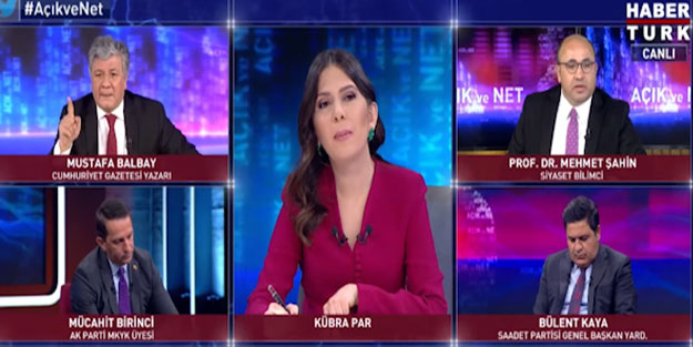 Canlı yayında 'Benim adıma üzelme tartışması'