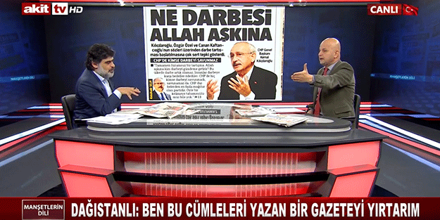 Canlı yayında böyle tepki gösterdi 