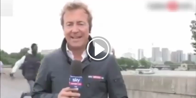 Canlı yayında bu da oldu!