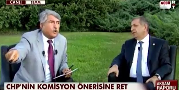 Canlı yayında CHP-MHP gerginliği