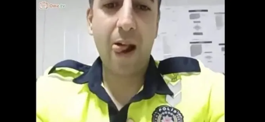 Canlı yayında cinsel hareketler Türk polisine yakışmadı! O polis hakkında flaş karar!