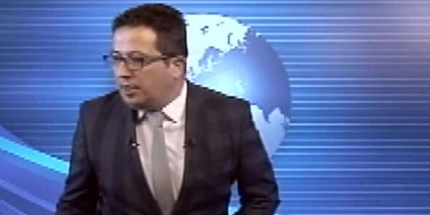 Canlı yayında deprem