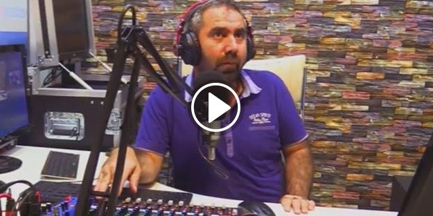 Canlı yayında depreme yakalandı!