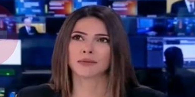 Canlı yayında depreme yakalandı