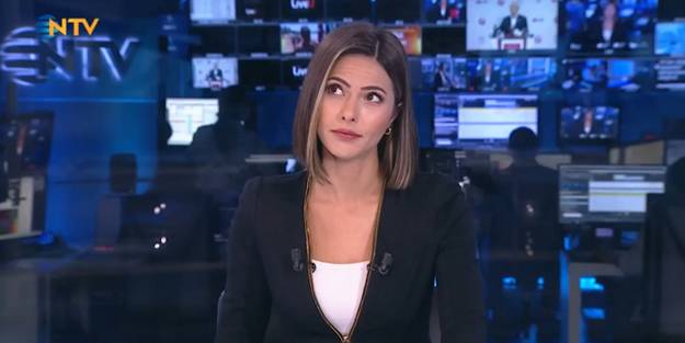 Canlı yayında depreme yakalandılar! Panik anları kameraya böyle yansıdı