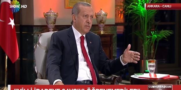 Canlı yayında Erdoğan gafı! Öyle bir şey dedi ki...