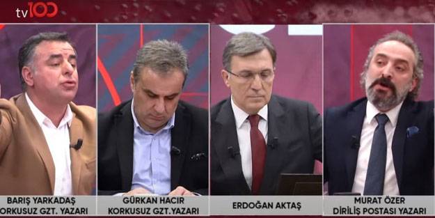 Canlı yayında Esad ve Suriyeliler kavgası