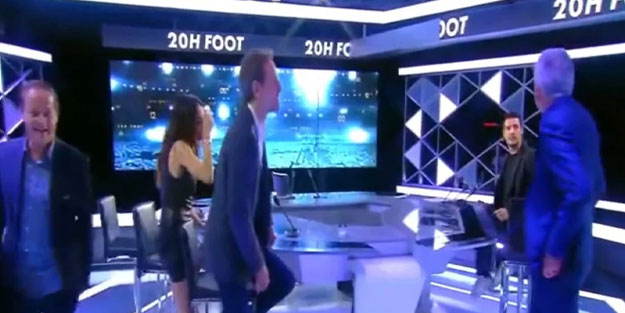 Canlı yayında filistin gerginliği! Savunduğu için konuğa sert çıktı