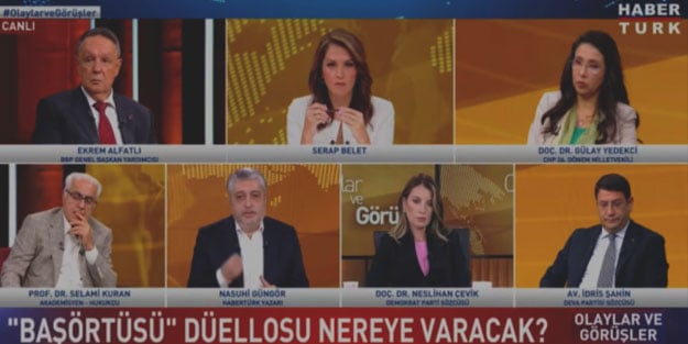 Canlı yayında gerginlik! Nasuhi Göngör ve İdris Şahin arasında sert tartışma