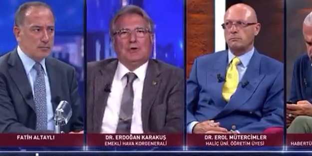 Canlı yayında ilginç anlar! Fatih Altaylı dalga geçmeye kalktı, Erol Mütercimler susturdu