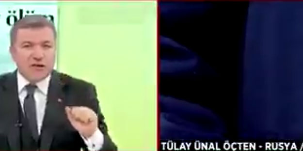 Canlı yayında ilginç anlar! Fox muhabirine Rus polisi müdahale etti