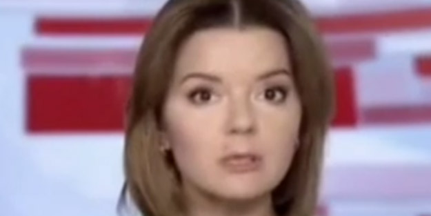 Canlı yayında ilginç anlar! Spiker şoka uğradı