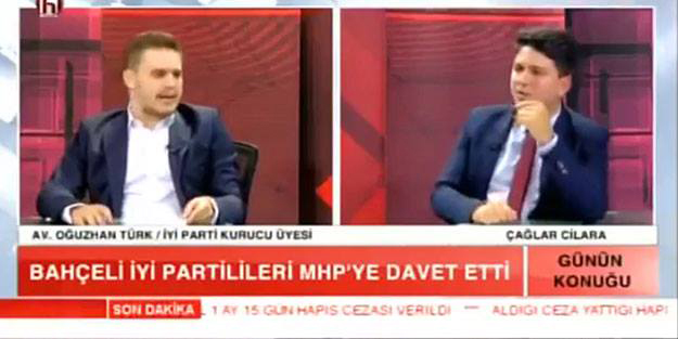 Canlı yayında istifa! Kurucularından olduğu İYİ Parti'yi bırakıp MHP'ye geçti