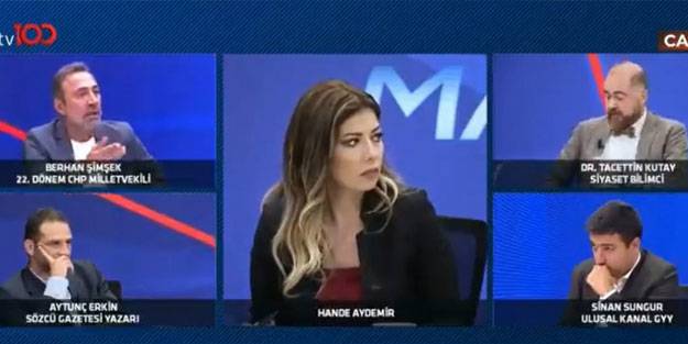 Canlı yayında Kuva-yi Milliye kavgası! Berhan Şimşek ile Taceddin Kutay birbirine girdi