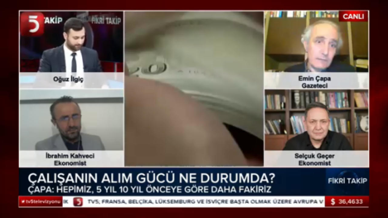 Canlı yayında millete hakaret! ‘Bu asgari ücret, bu emekli maaşı size çok bile’