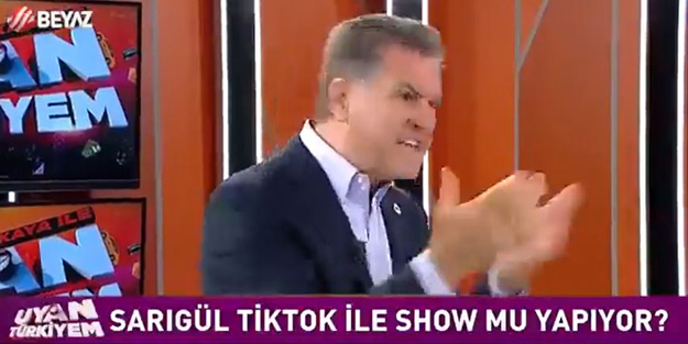 Canlı yayında olay anlar! Sarıgül çıldırdı sunucu ne yapacağını şaşırdı