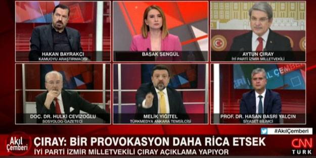 Canlı yayında ortalık karıştı: Haddini bil hadsiz