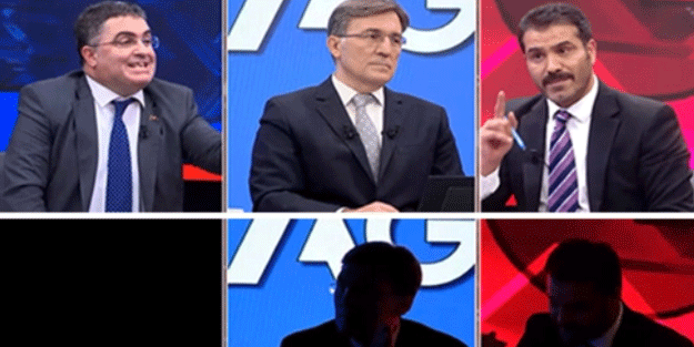 Canlı yayında ortalık tam karışmışken stüdyo karanlığa gömüldü! 'Müdahale ettiler'