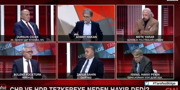 Canlı yayında Özgür Demirtaş fıkrası