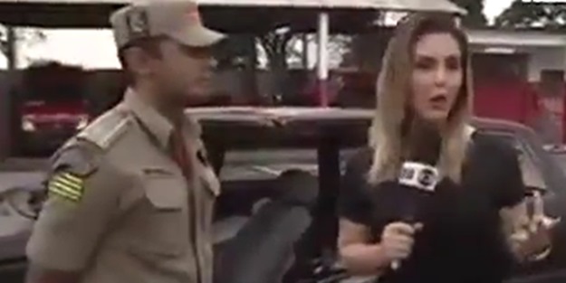 Canlı yayında rezil oldular