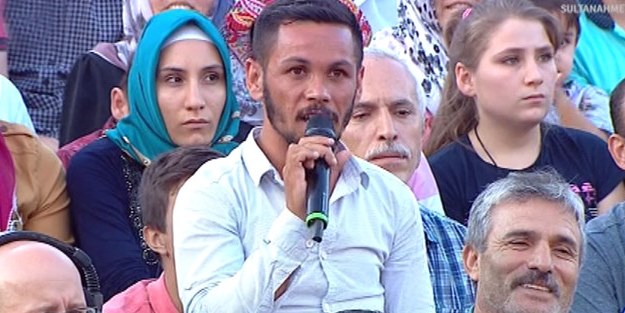 Canlı yayında rüyasını anlattı, Sultanahmet sus pus oldu