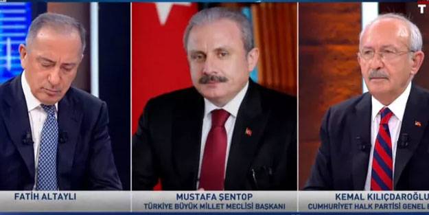 Canlı yayında Şentop'dan Kılıçdaroğlu'na ayar üstüne ayar