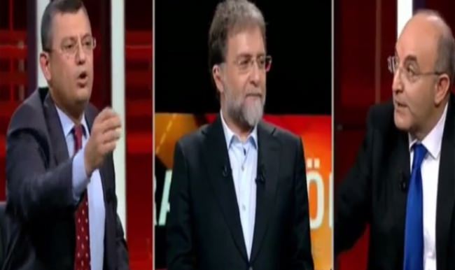 Canlı yayında 'şerefsiz' kavgası!