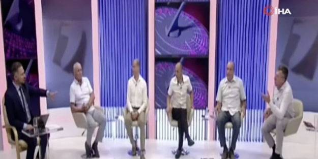 Canlı yayında stüdyoyu ringe çevirdiler