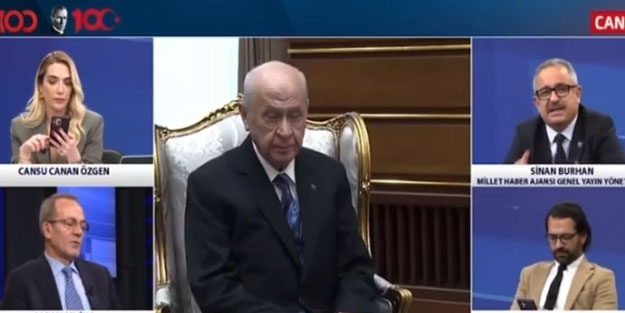 Canlı yayında su tartışması! 