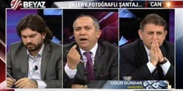 Canlı yayında Uğur Dündar'la kavga ettiler!