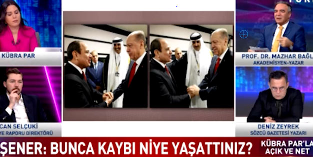 Canlı yayında verilen örnek Kübra Par'ı da kızdırdı