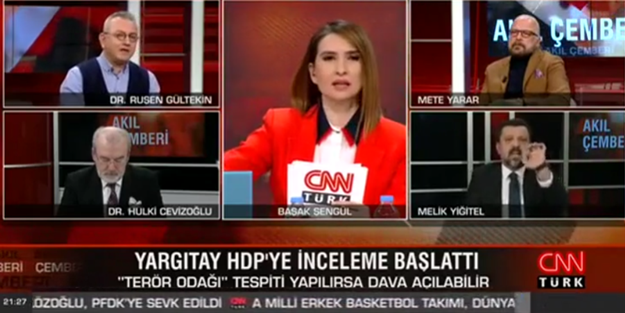 Canlı yayında yine ortalık karıştı! Ruşen Gültekin'le Melik Yiğitel arasında kavga çıktı