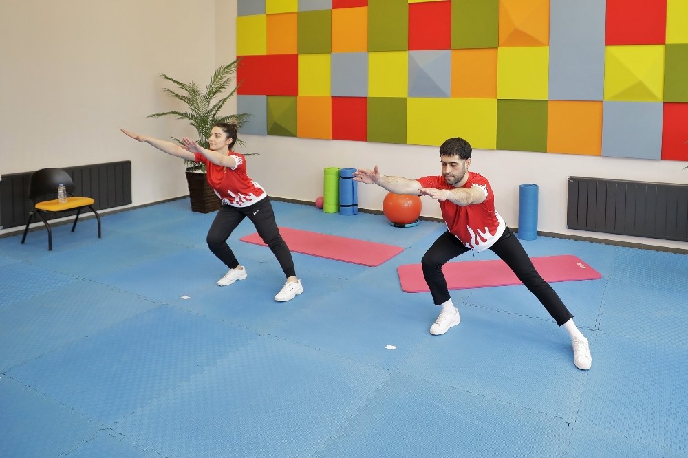 Canlı yayınlanan spor ve sanat eğitimleri ilgiyle karşılandı 