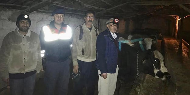 Çaresiz vatandaş jandarmaya başvurdu, 7 saatte bulundu