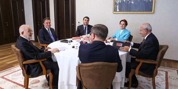 Çarpıcı 6'lı masa tespiti: Cumhurbaşkanı değil, emir eri arıyorlar